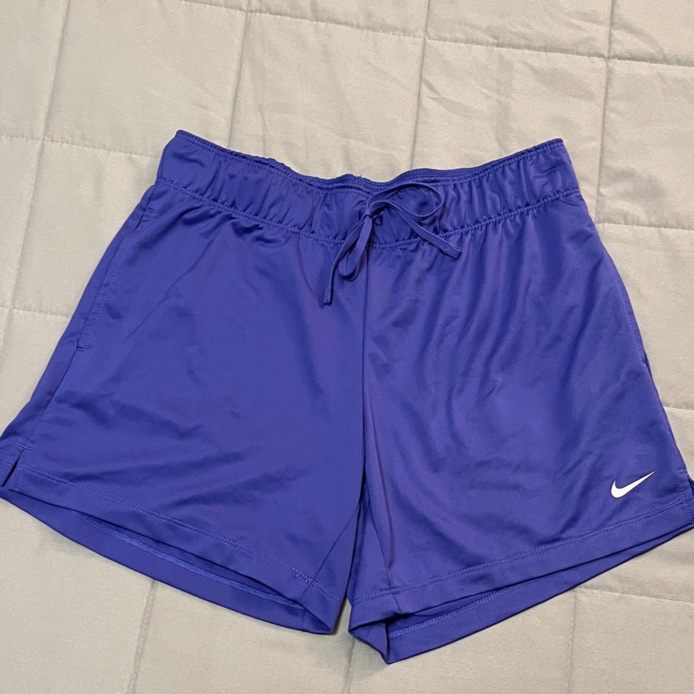 Nike Women's Athletic Shorts in Vibrant Blue